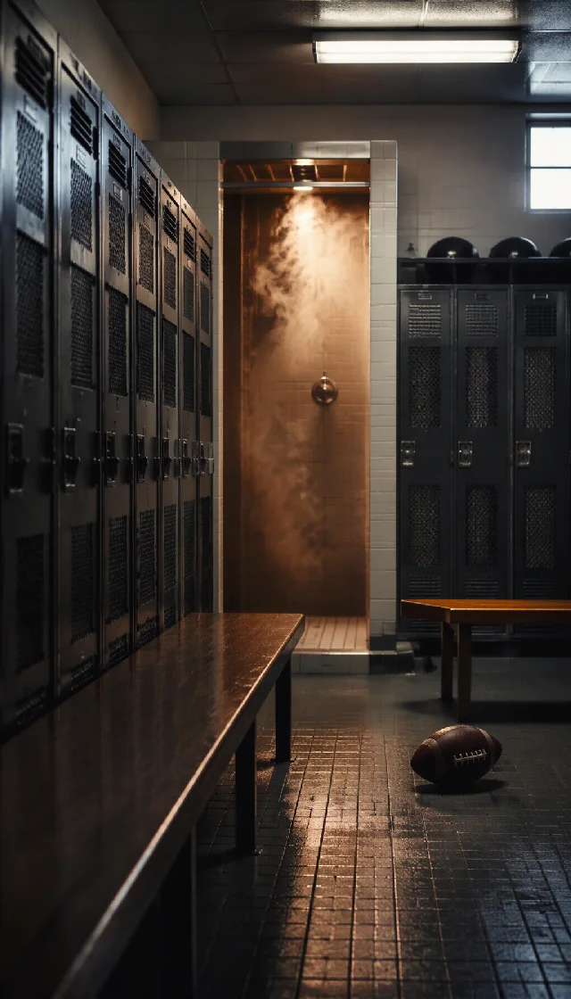 Caught in the Locker Room