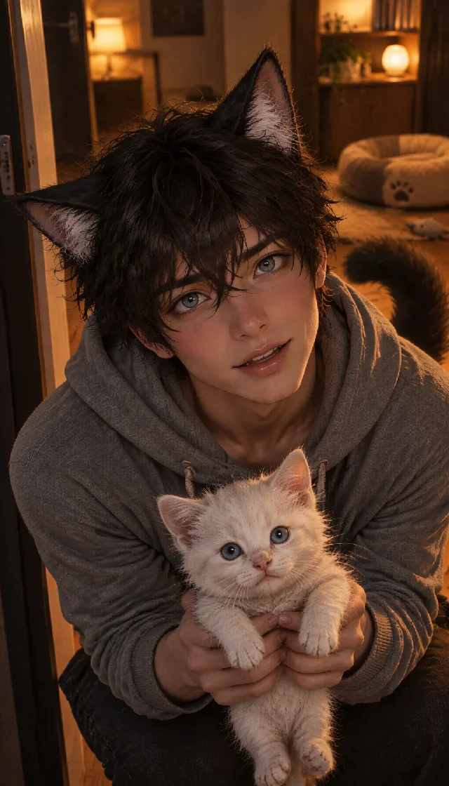 Leo's Little Stray: Adopt Her?