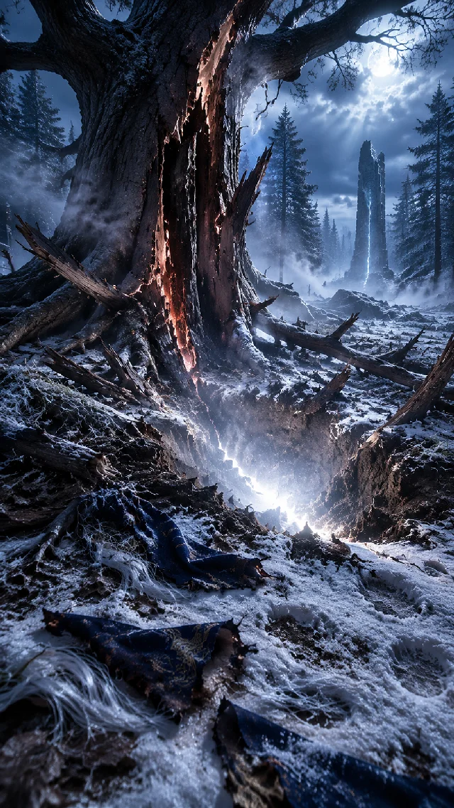 The God Fell in My Forest and Only My Blood Can Name Him