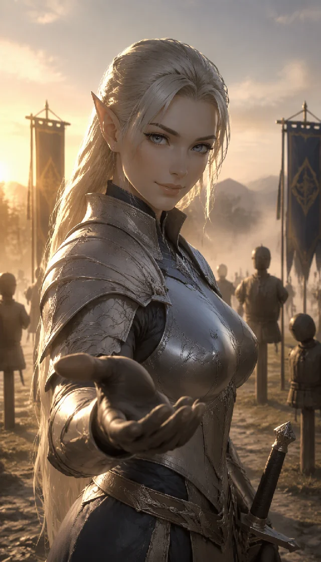 Seraphine: The Elf Knight's Command