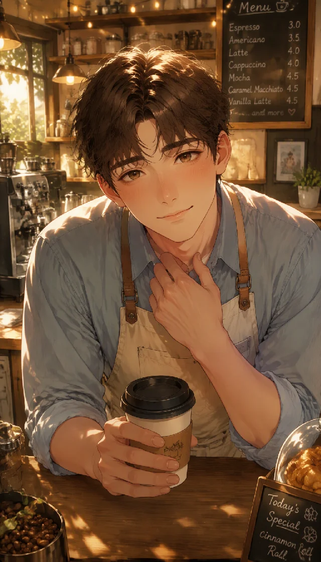 The Barista Who Can't Stop Blushing