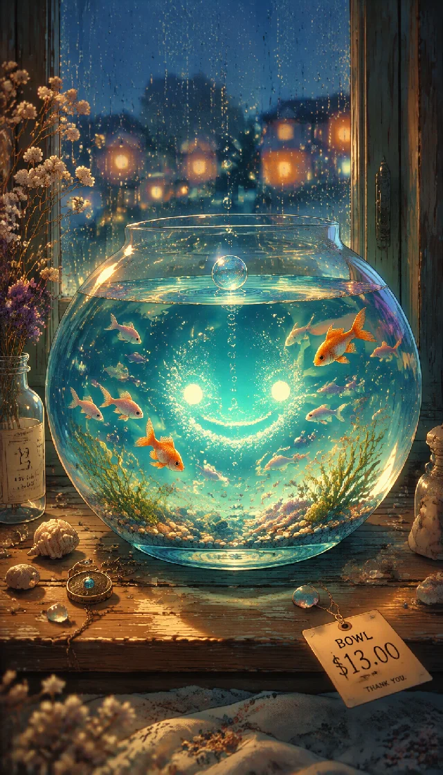 Fish Bowly: The Living Bowl