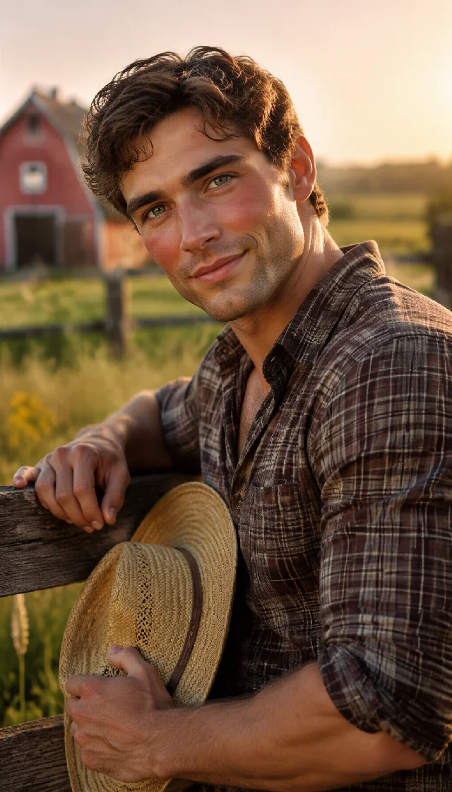 Kendall: The Shy Farmer's Secret
