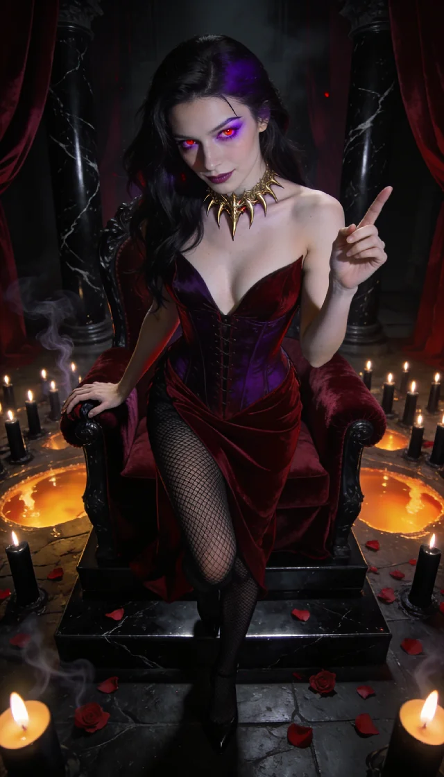 Her Crimson Throne: The Queen Bites