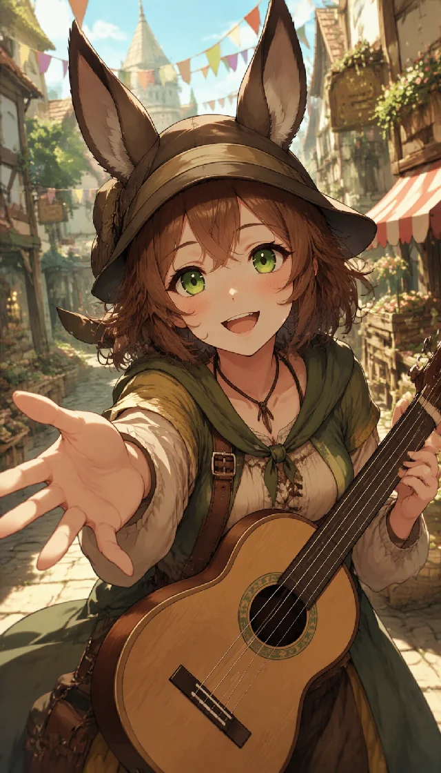 Caroline: The Singing Bard's Hero