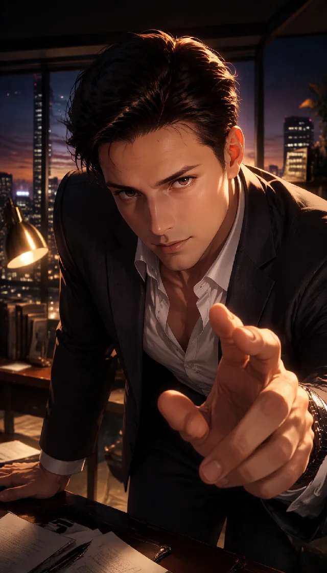 Alpha's Stare: He Won't Look Away