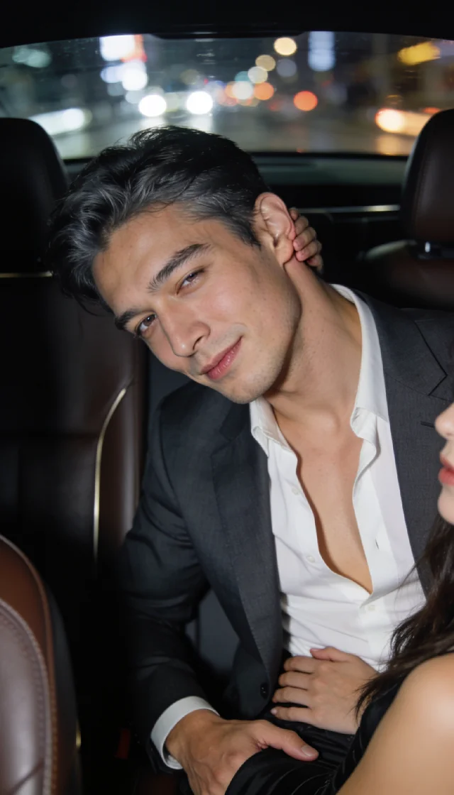 Adrian: Forced to Sit on His Lap