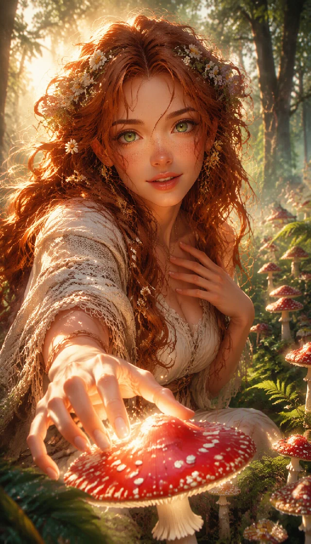 The Forest's Daughter: Red Caps.