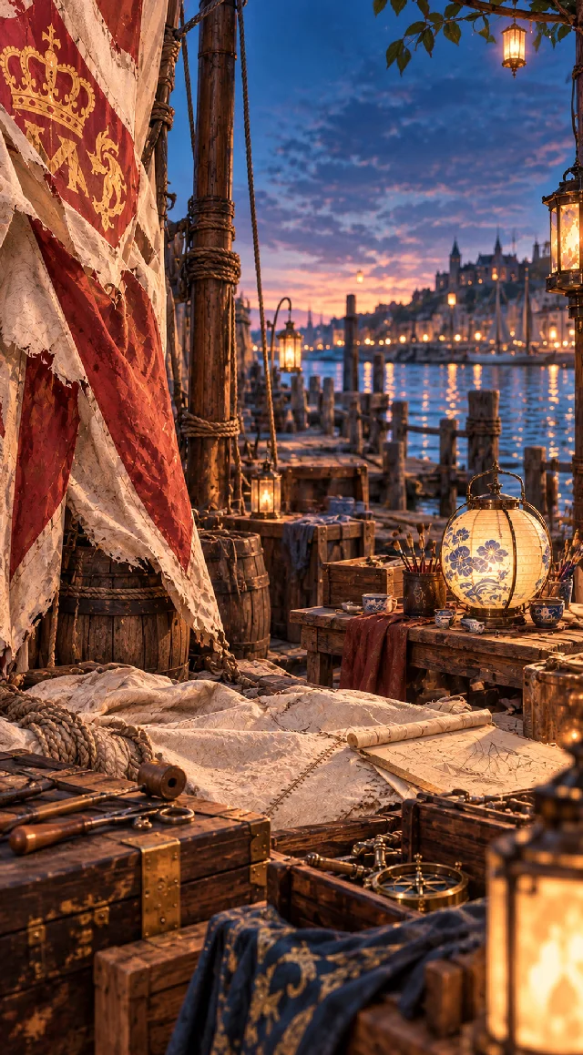 Kiss Me on the Lantern Boat