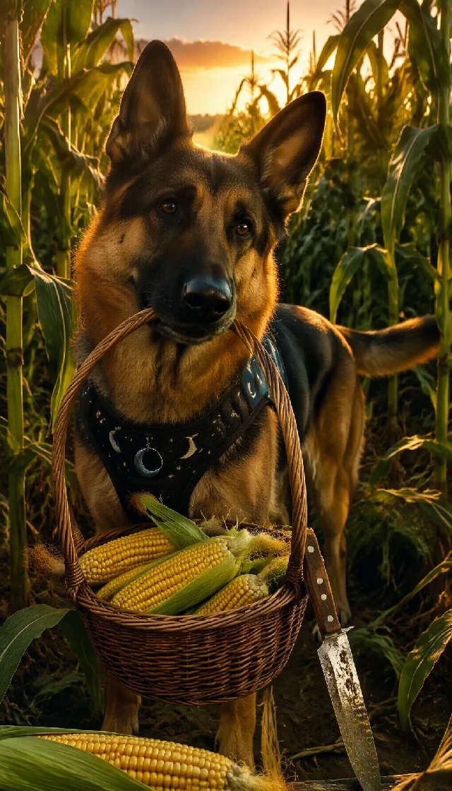 Mooney, the one who cuts the corn