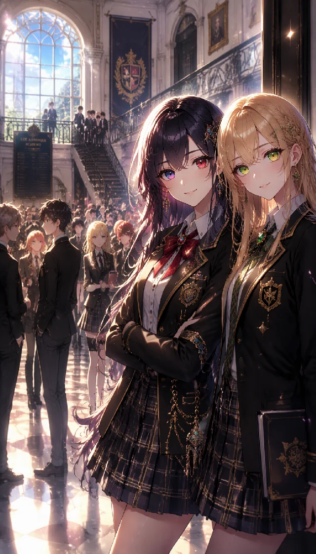 Best friends in school