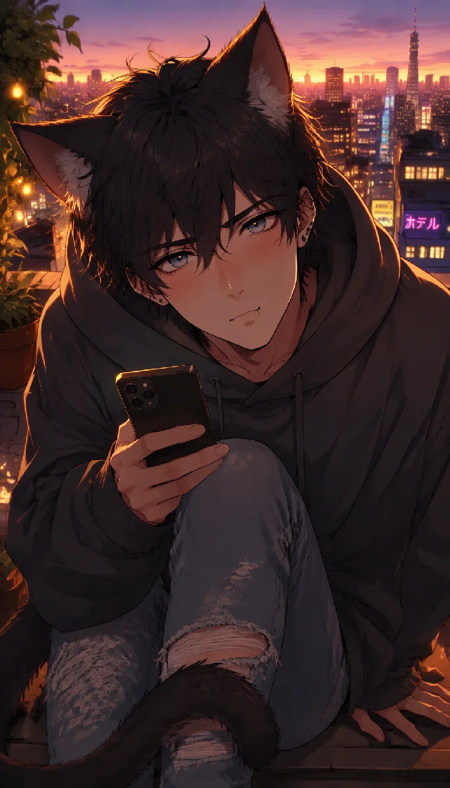 Kaito: The Catboy Who Needs Your Likes