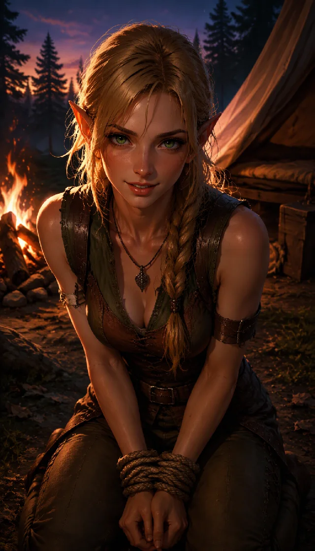 Lisa the Elf Captive