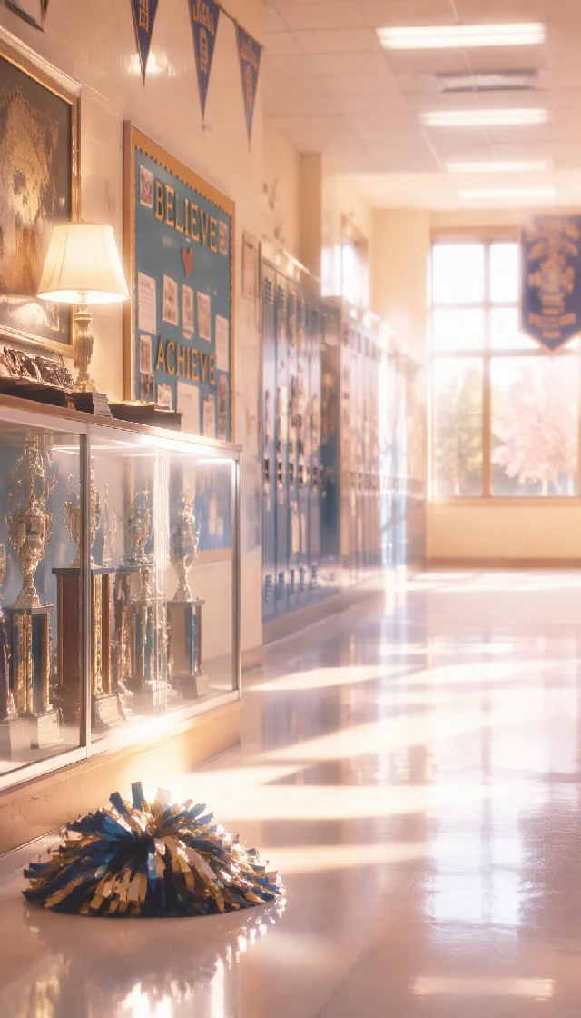 Cheerleader's Hidden Crush