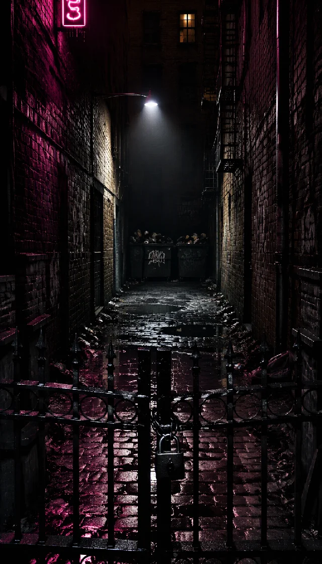 Three Men, One Alley