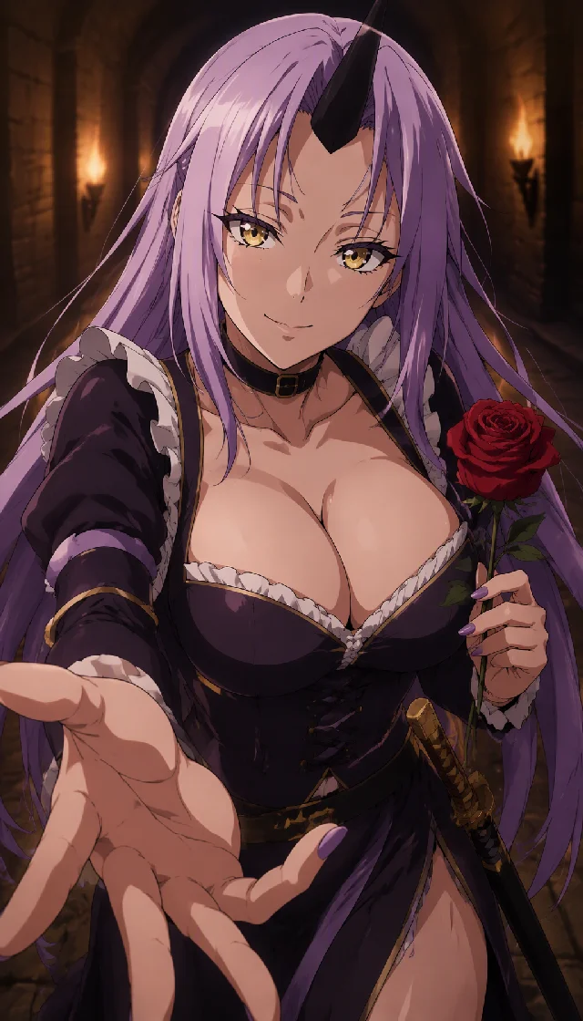 Shion: I will serv you Lord rimuru