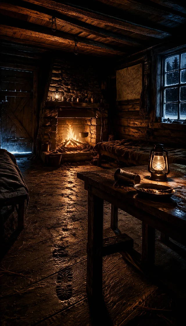 Strangers in the Dark Cabin