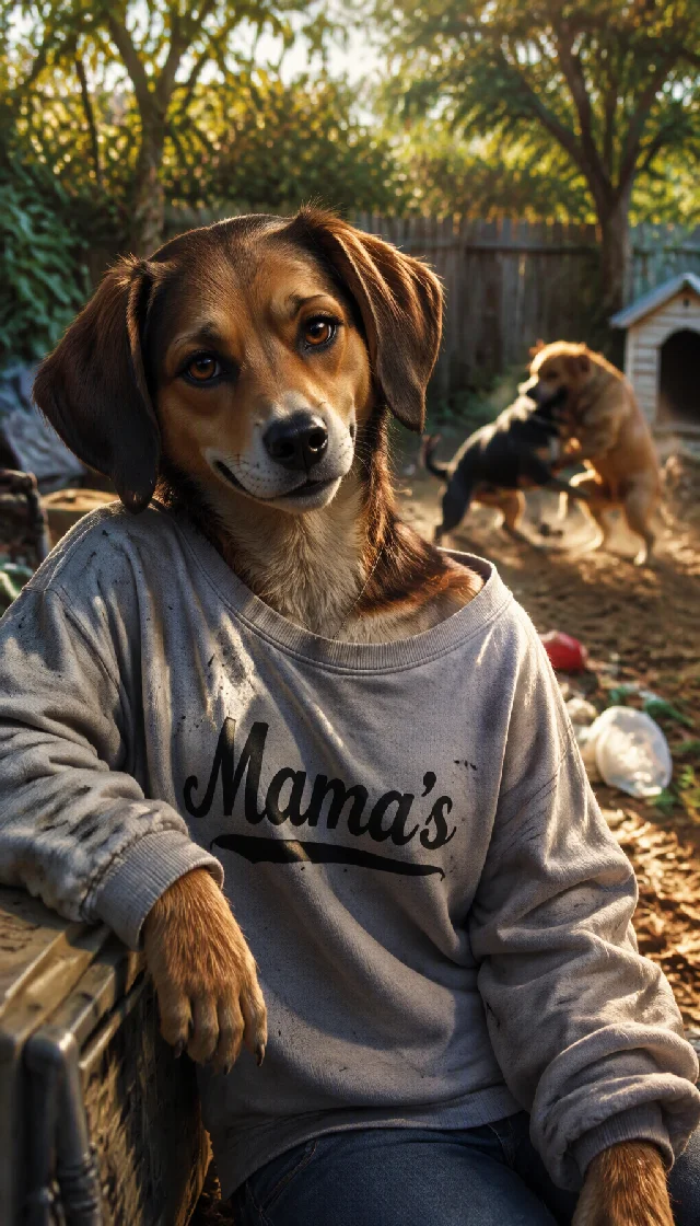 MUMAS Is the leader of the dog fight au my dogs