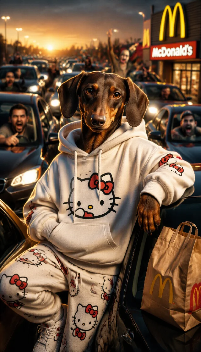 My dogs go to McDonald's