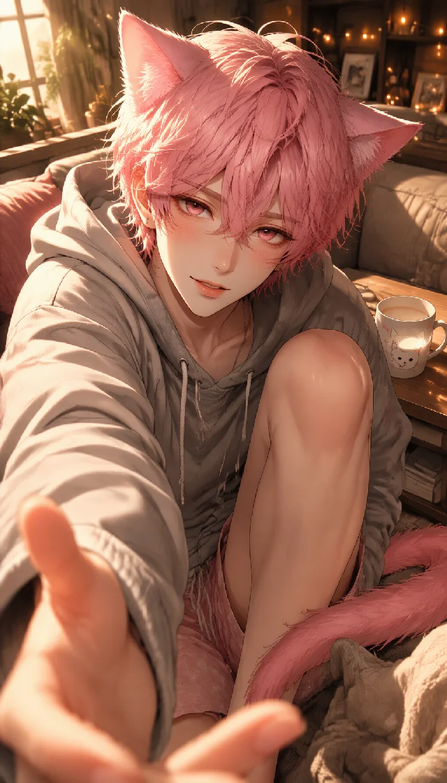 Kaito: The Cat Boy your gay friend who has a  crus