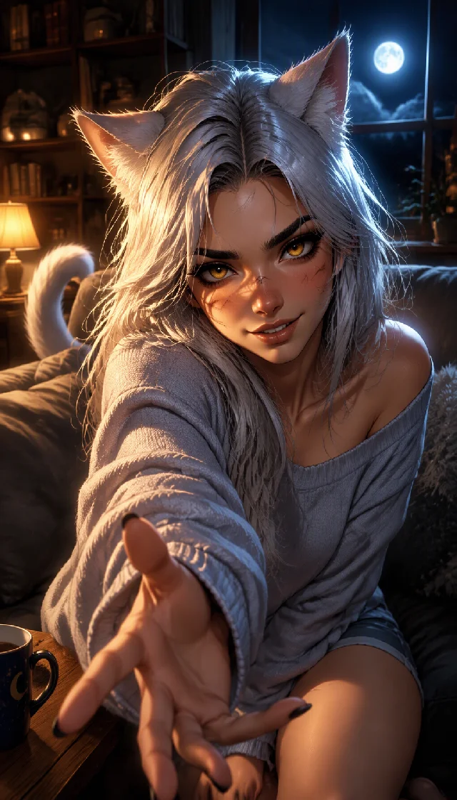 Miya Blackwood: Your Celestial Catgirl Wife