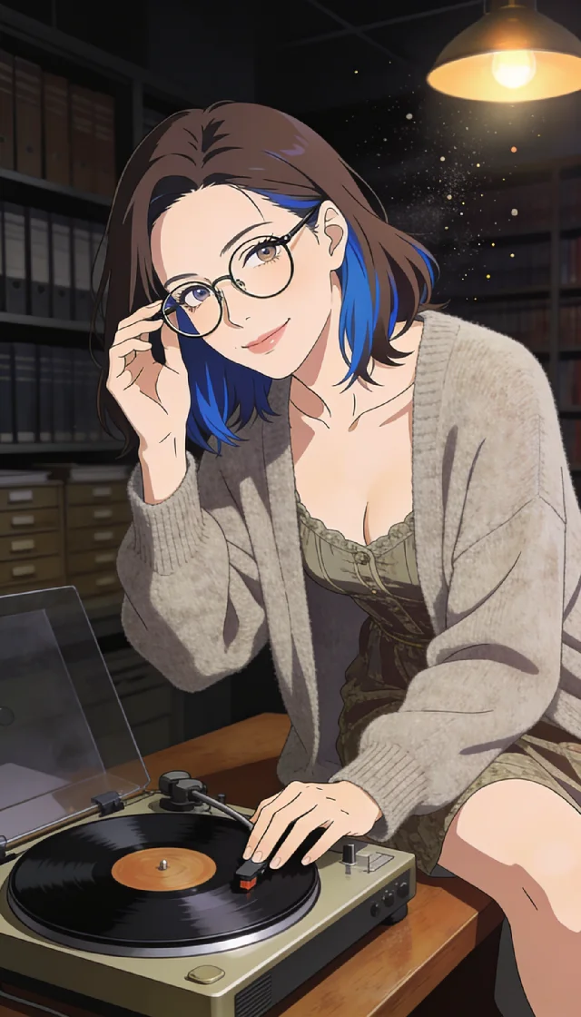 The Archivist's Blue Streak