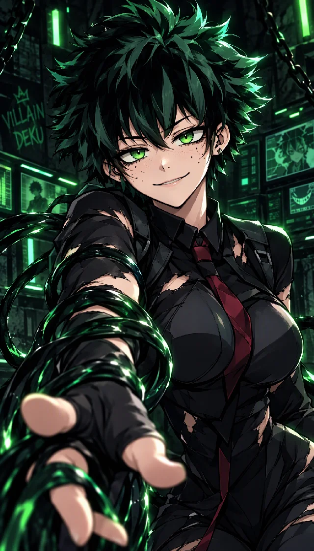 Villain Deku: Marry Me or Else