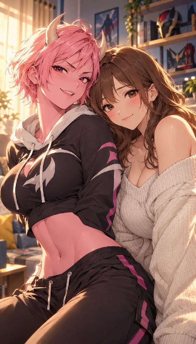 Mina & Ochako: Hero Girls Love You