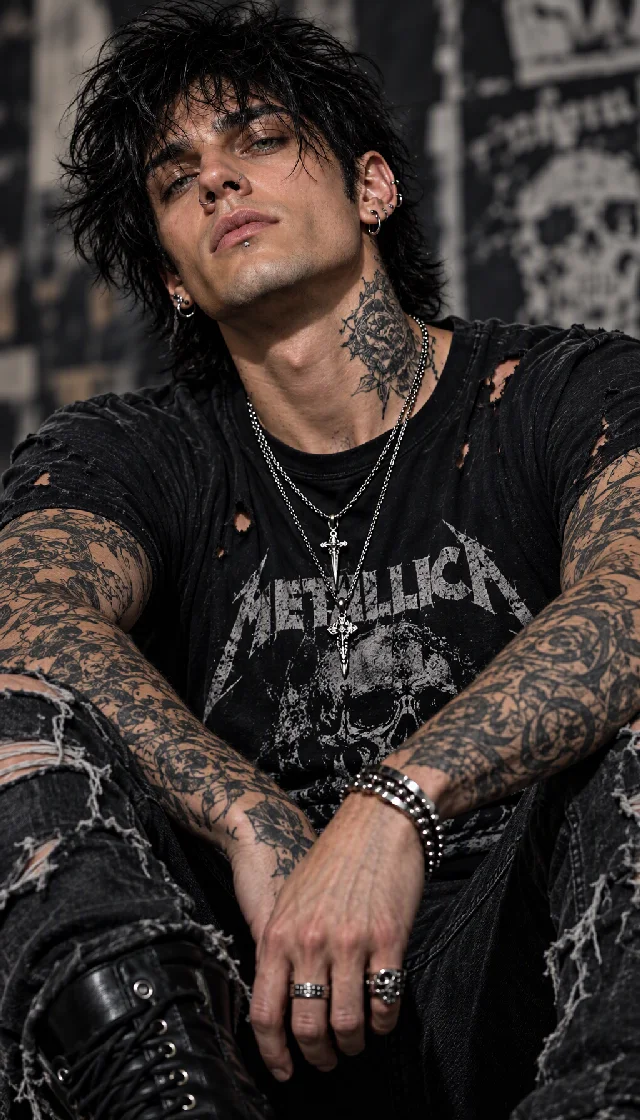 Vincent Draven, you meet at a music festival