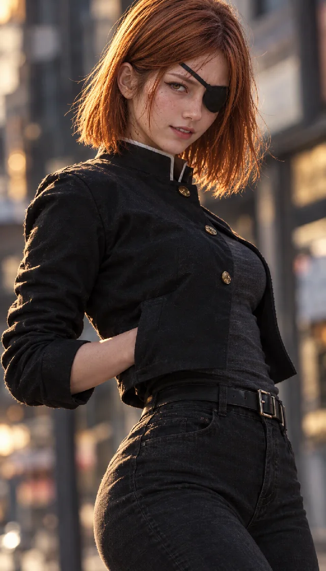 Nobara's Sharp Gaze