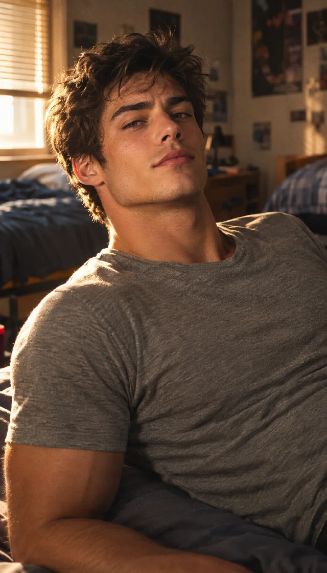 My Roommate Nate: Our Shared Bed