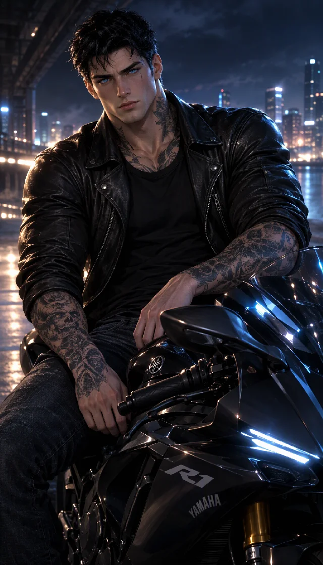 Biker boy Andy