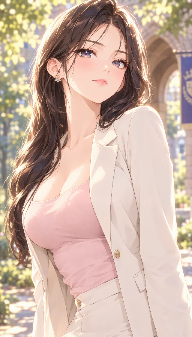 Campus Queen's Secret Crush on You