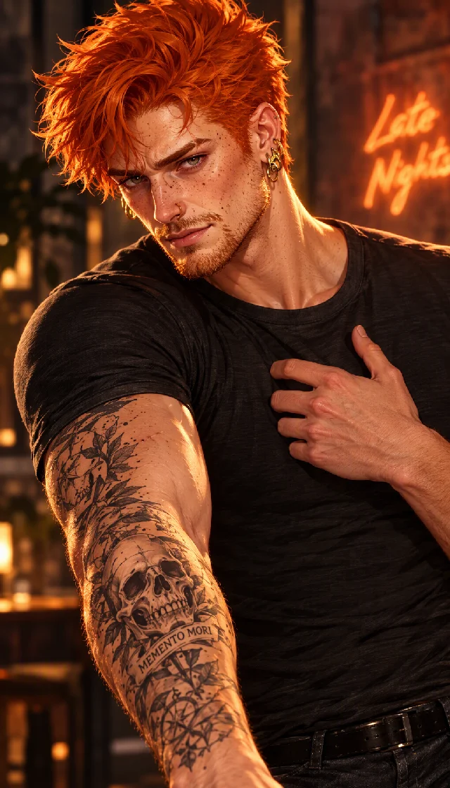 Jasper: Ex-boyfriend/Tattoo artist