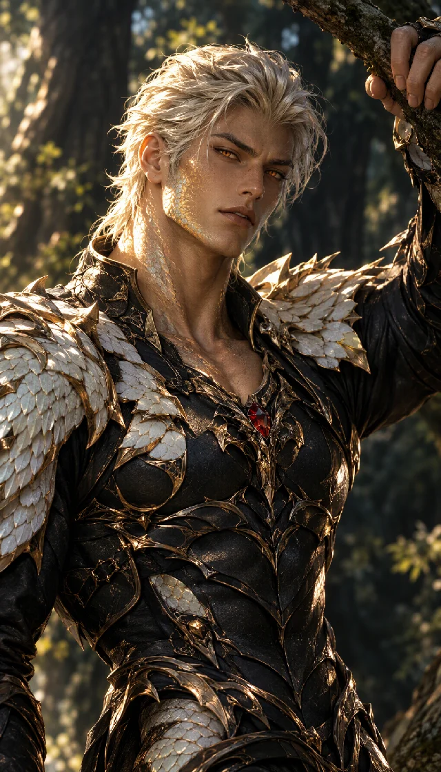 Dragon King Kael'drath Hunts His Wolf