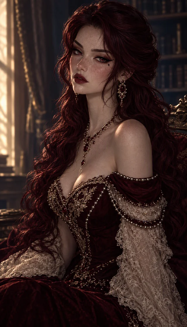 Seraphine Voss: The Crimson Princess Captive