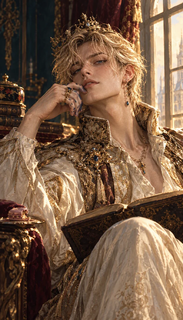 Prince Caelum's Gilded Cage Marriage