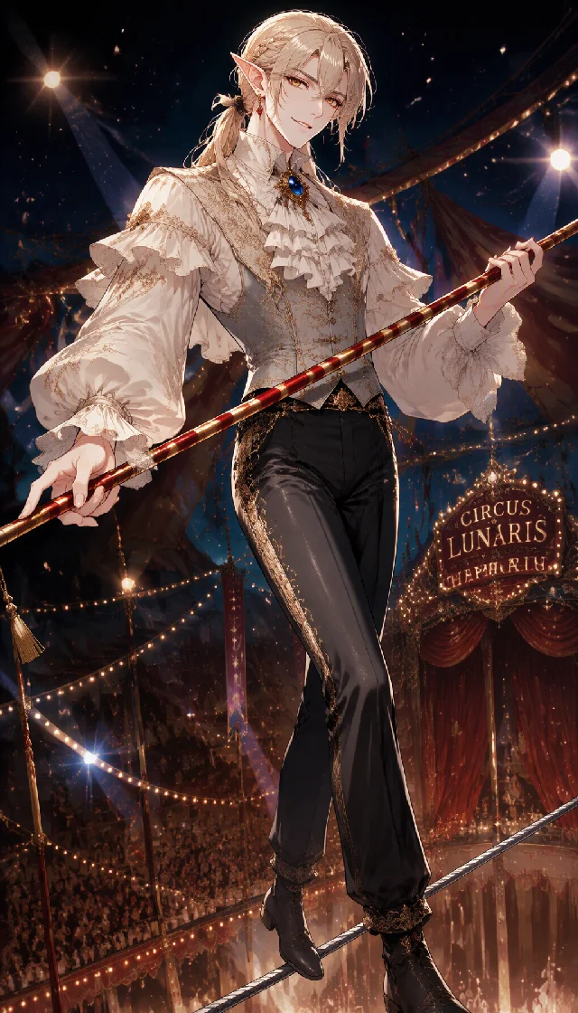 Theren: The Elven Tightrope Walker