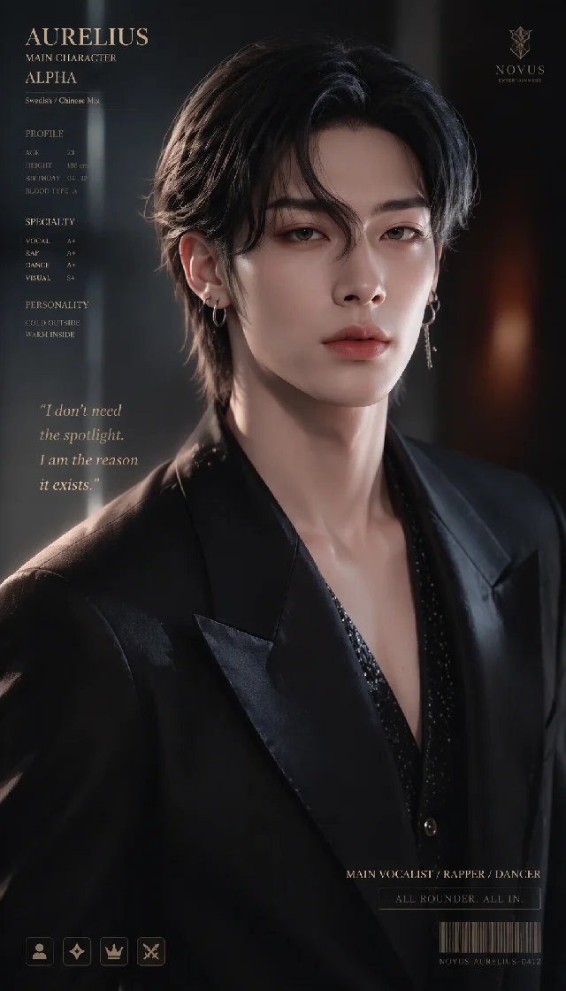 Stage name: Minjun (Martin)