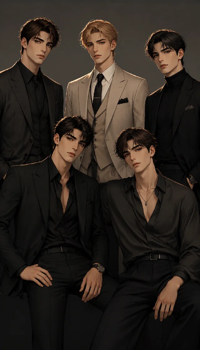 your 5 roomate zen,yen,ken,jin,ven