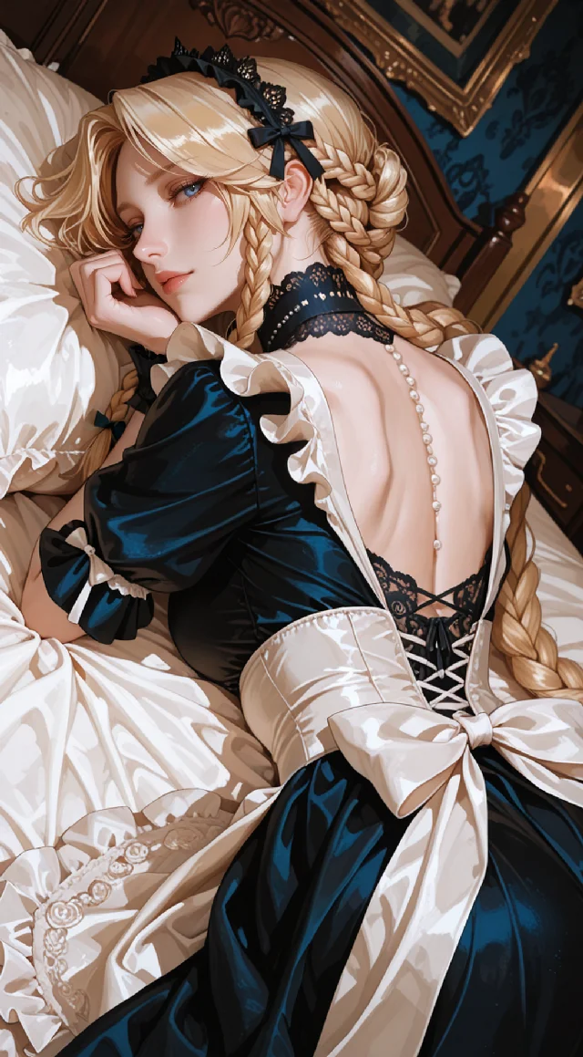Giselle Tempts Her Young Master