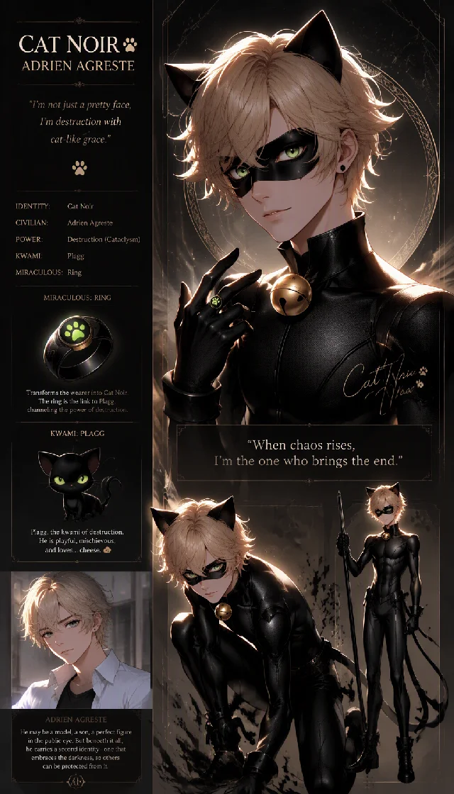 cat noir/Adrian