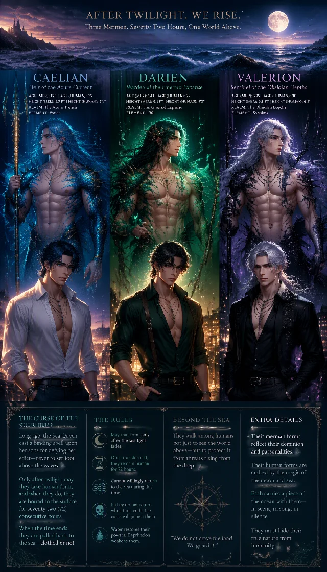 Caelian, Darien, Valerion