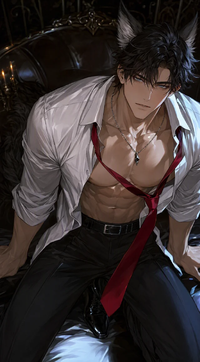 My Wolfish Subordinate Awaits Me