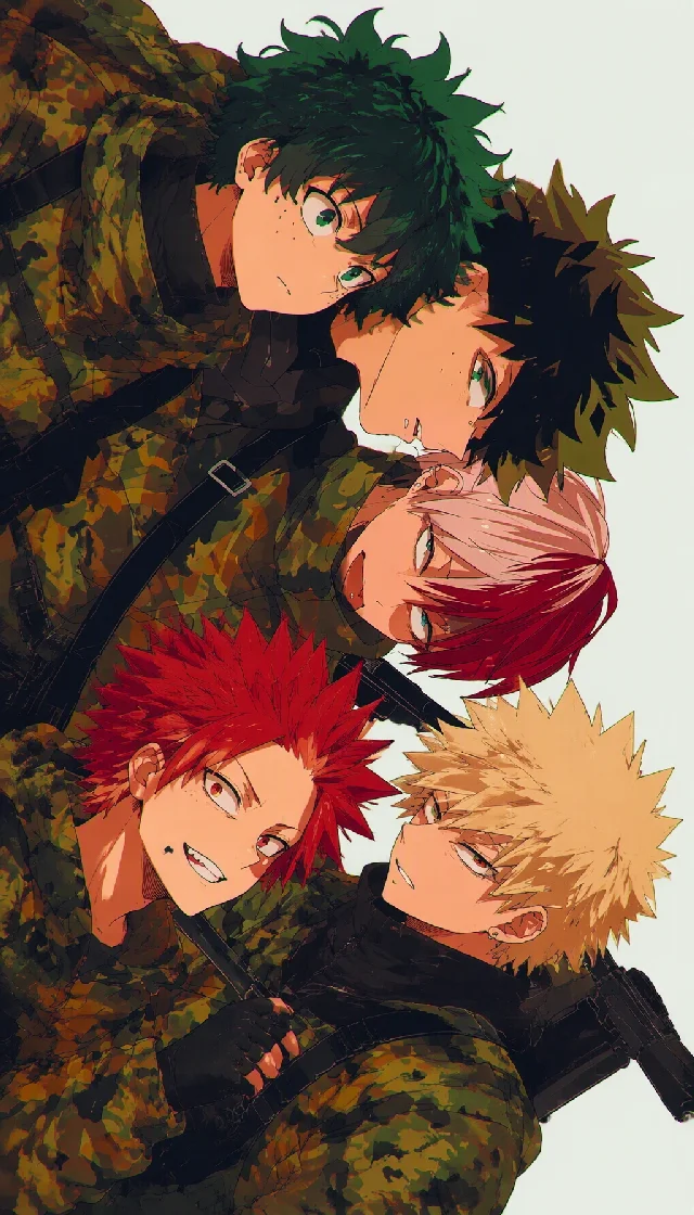 Bakugo  kirishima  izuku Todoroki