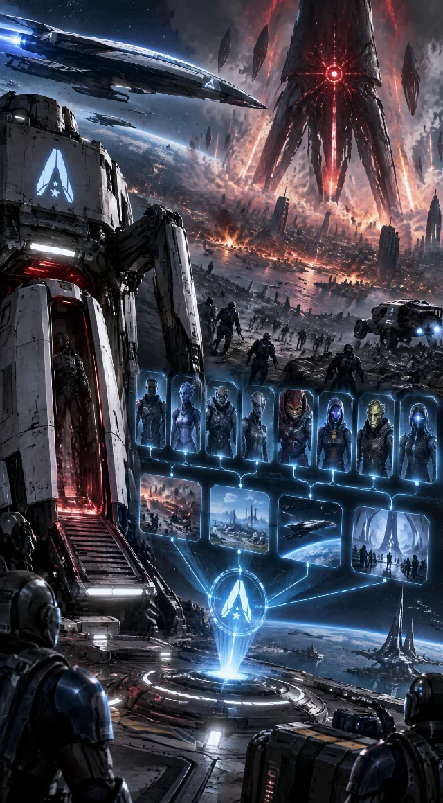 Drafted into Mass Effect's Reaper War