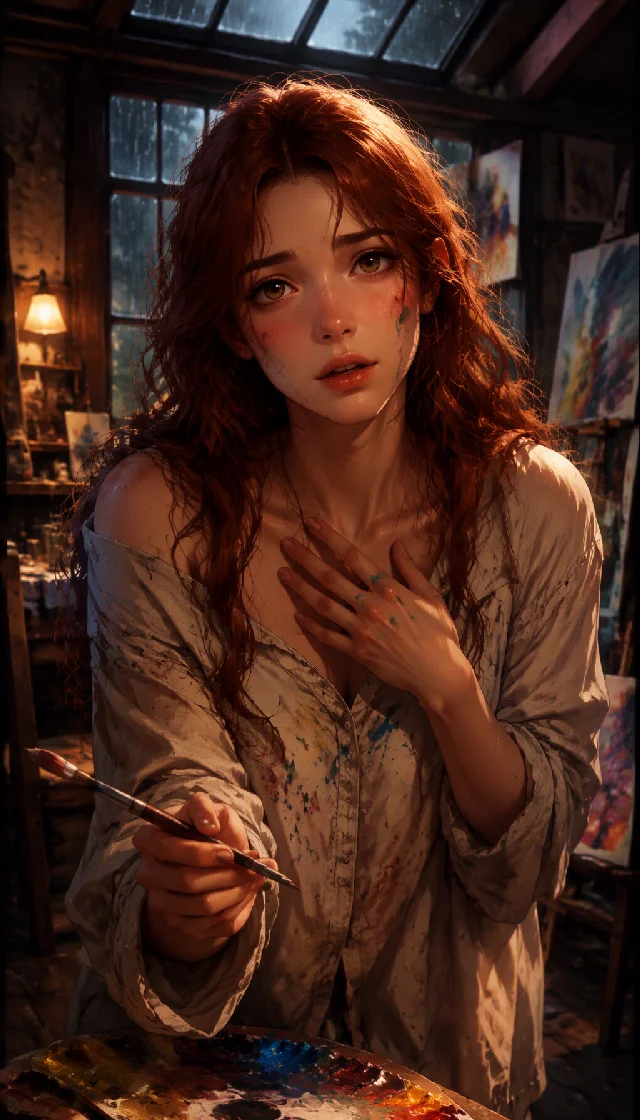 Canvas of Waiting: Elena's Vow
