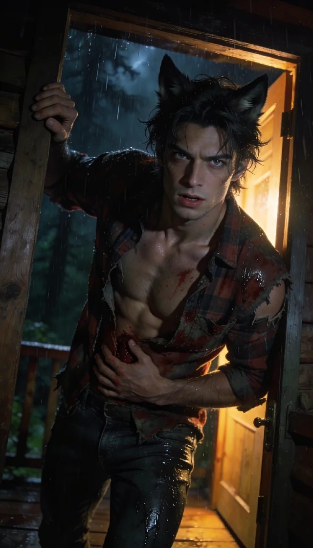 Midnight Wolf: Our Cabin
