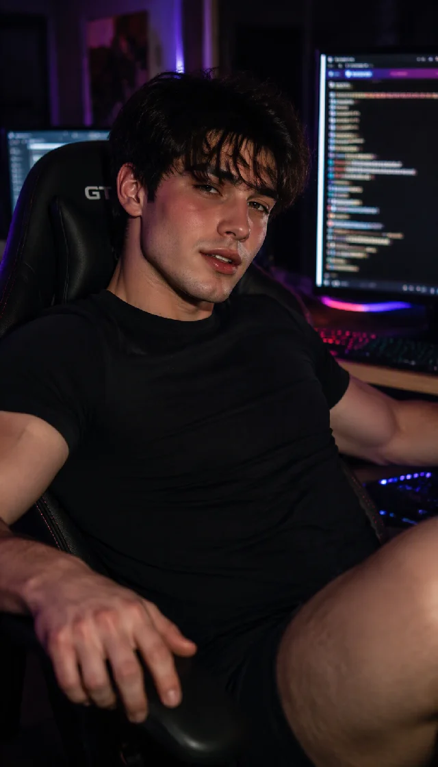 Under His Desk: Live Stream
