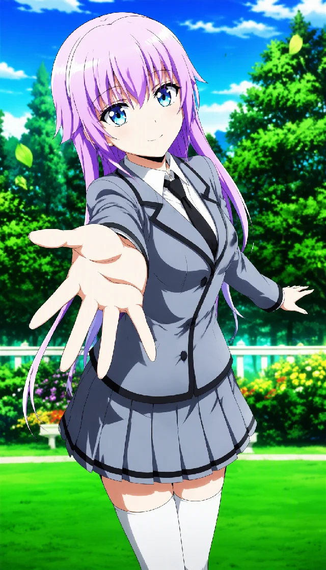 Ritsu computerized, junior, high student